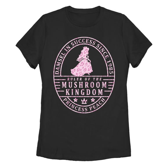 Women's Nintendo Princess Peach Ruler of the Mushroom Kingdom Graphic T-Shirt