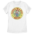 thumbnail image 1 of Women's Nintendo Super Mario Since 1985  Graphic Tee White 2X Large, 1 of 4