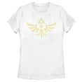 thumbnail image 1 of Women's Nintendo Triforce  Graphic Tee White X Large, 1 of 4