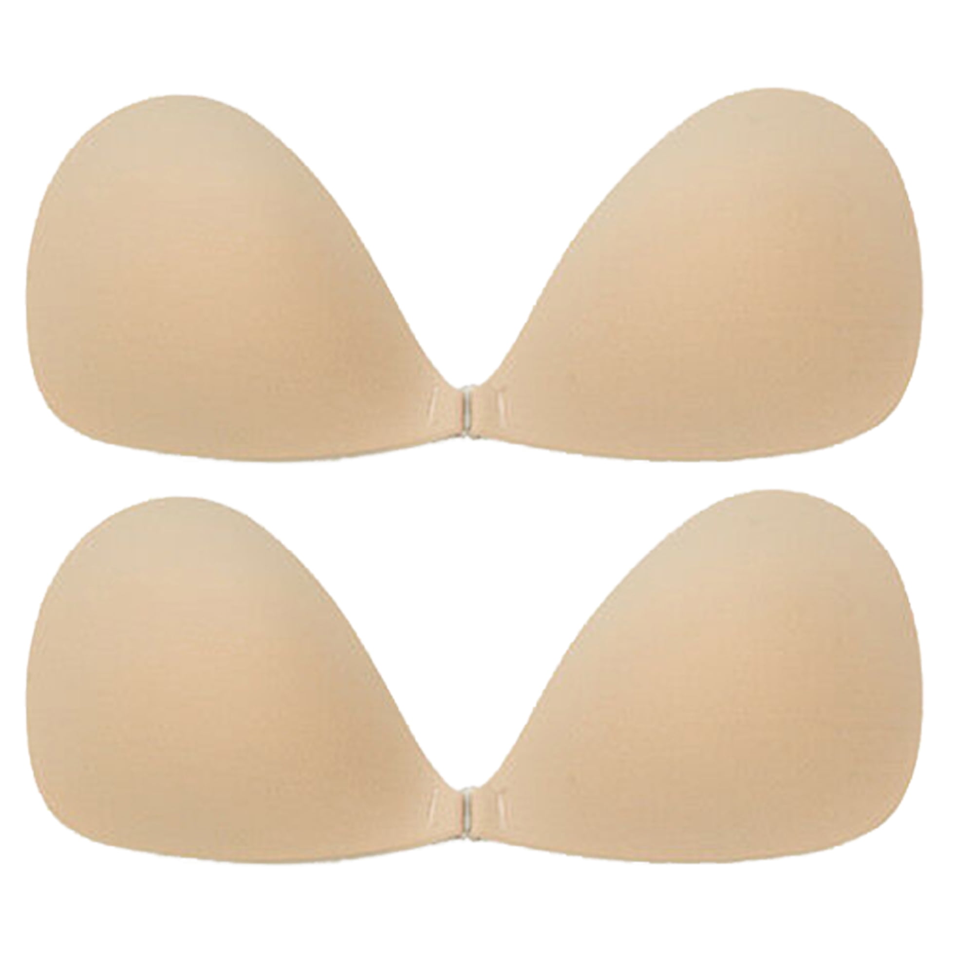 Dicasser 3Pairs Sticky Bra, Breathable Strapless Bra Adhesive Push Up  Backless Bras for Women 
