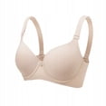 thumbnail image 1 of Women's No Marks Beauty Back Large Size Large Cup Underwear Glossy Adjustable Full Cup Big Breasts Show Small Breasts Breasts, 1 of 2