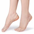 thumbnail image 1 of Women's No Show Nylon Low Cut Liner Socks with Zoned Cushion and Non Grip, 1 of 8