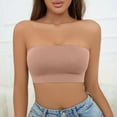 thumbnail image 1 of Women's Non Plus Size Falling Off Girl's Chest With A Line Shoulder Wrap Up Top Support Underwear Womens plus Size Bras Womens Support Bras plus Size Bra One Shoulder Sports Bra Top 36c Bras for Women, 1 of 4