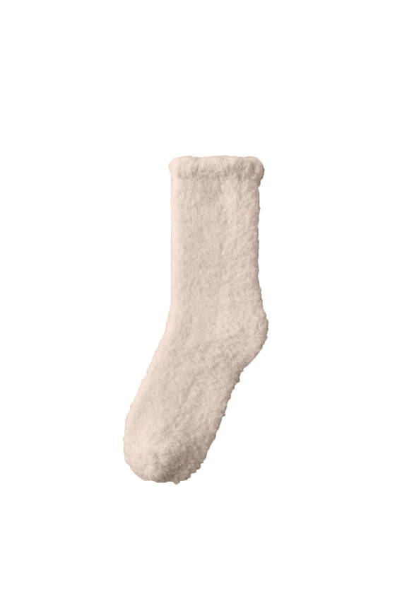 Women's Non-Shed Coral Fleece Sleep Socks｜Ultra-Plush Thermal Floor Socks｜Cozy Bedtime & Lounging Socks for Cold Nights