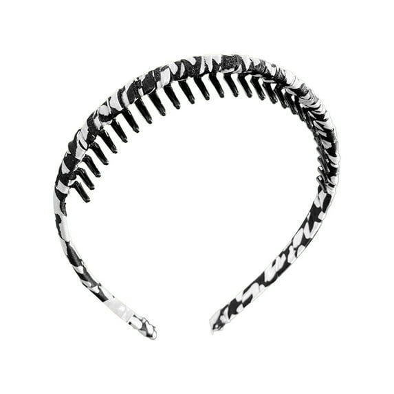 Women’s Non- Teeth Hair Hoops - Multicolor Headbands Soft Comb Hair Accessories for Everyday Use