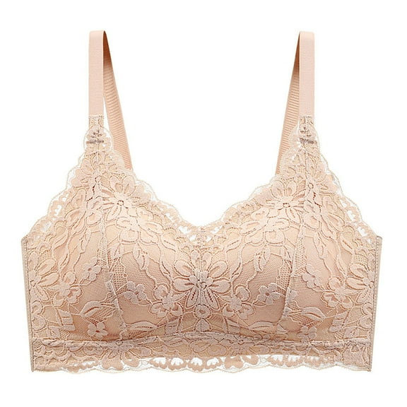 Women's Non Underwire Body Sculpting Lace Sexy Upper Support Sag Summer Slim Bra