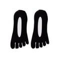 thumbnail image 1 of Women's Not Show Toe Socks Invisible Low Cut Liner Socks with Toes Separated for Athletic Running Five Finger Sock, 1 of 9