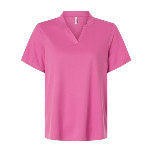 CORE365 CE108W Women's Nova Performance Pique Polo-Charity Pink-S