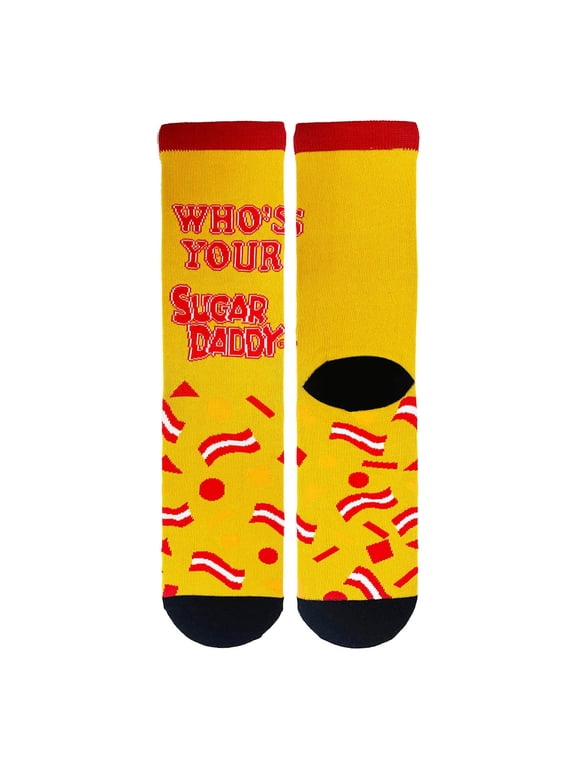 Womens Novelty Crew Socks, Crazy Funny Cotton Dress Socks Gift - Who's Your Daddy