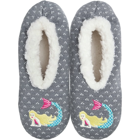 Novelty Slippers-Mermaid - Small/Medium