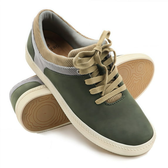 GJPBGK Women Tennis Shoes Leather Walking Sneakers for Women Comfortable Leather Sports Shoes for Work, Travel & Daily Wear