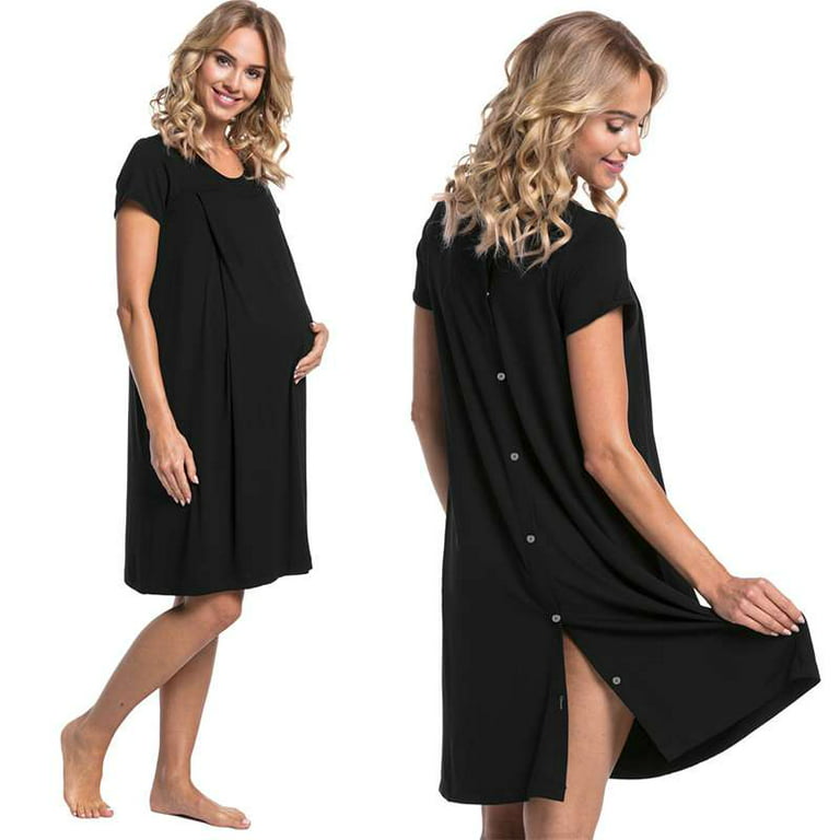 Maternity party dress with nursing access, Maternity dress / Nursing dress