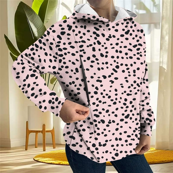 Women's Nursing Jacket Fashion Long Sleeve Hooded Zipper Casual Sweatshirt Top