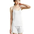 thumbnail image 1 of Women's Nursing Tank Tops Classic Maternity Breastfeeding Camisole with Built in Shelf Bra, 1 of 8