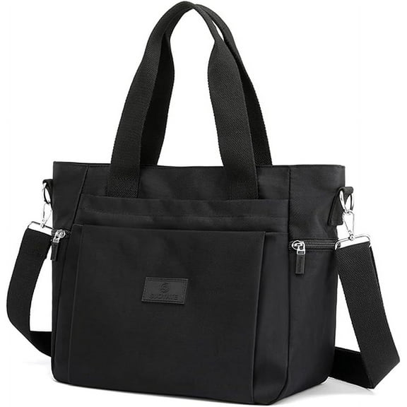 Women's Nylon Handbags Shoulder Bags Ladies Casual Top Handle Handbag Shopper Tote Purse