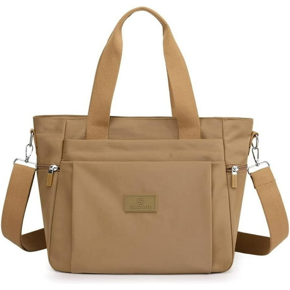 Women's Nylon Handbags Shoulder Bags Ladies Casual Top Handle Handbag Shopper Tote Purse