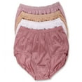 Women's Nylon HiCut Brief Panties 5Pack