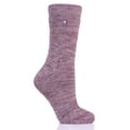 thumbnail image 1 of Heat Holders Women's ORIGINAL Four-Color Twist Crew Socks | Warm + Soft, Hiking, Cabin, Hunting, Outdoor, Cozy Socks | 7X Warmer Than Cotton Socks, 1 of 5