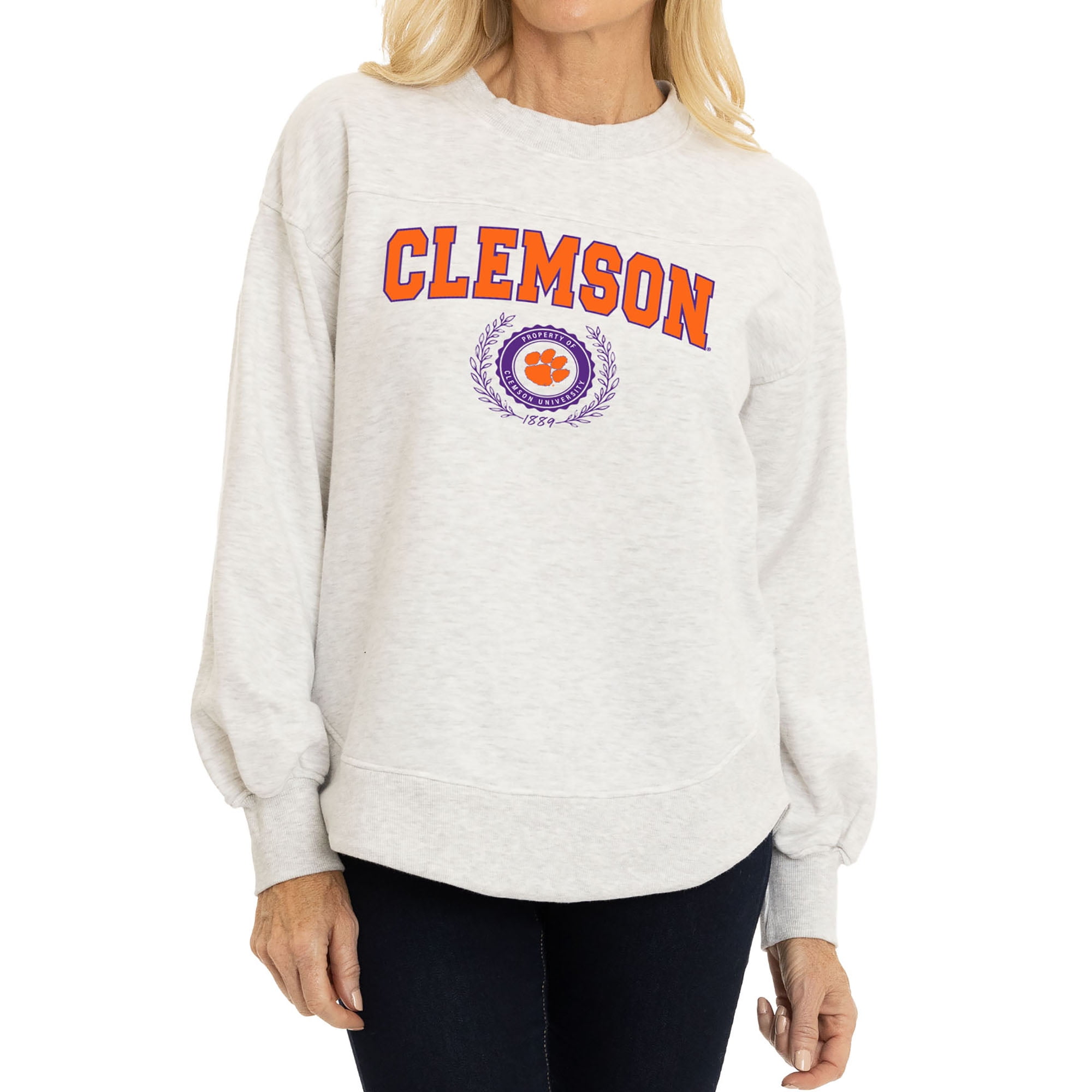 Clemson sweatshirt womens new arrivals