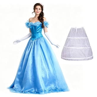 cinderella fancy dress ladies Costumes in Halloween Costumes subcat_Sleeveless-Dresses