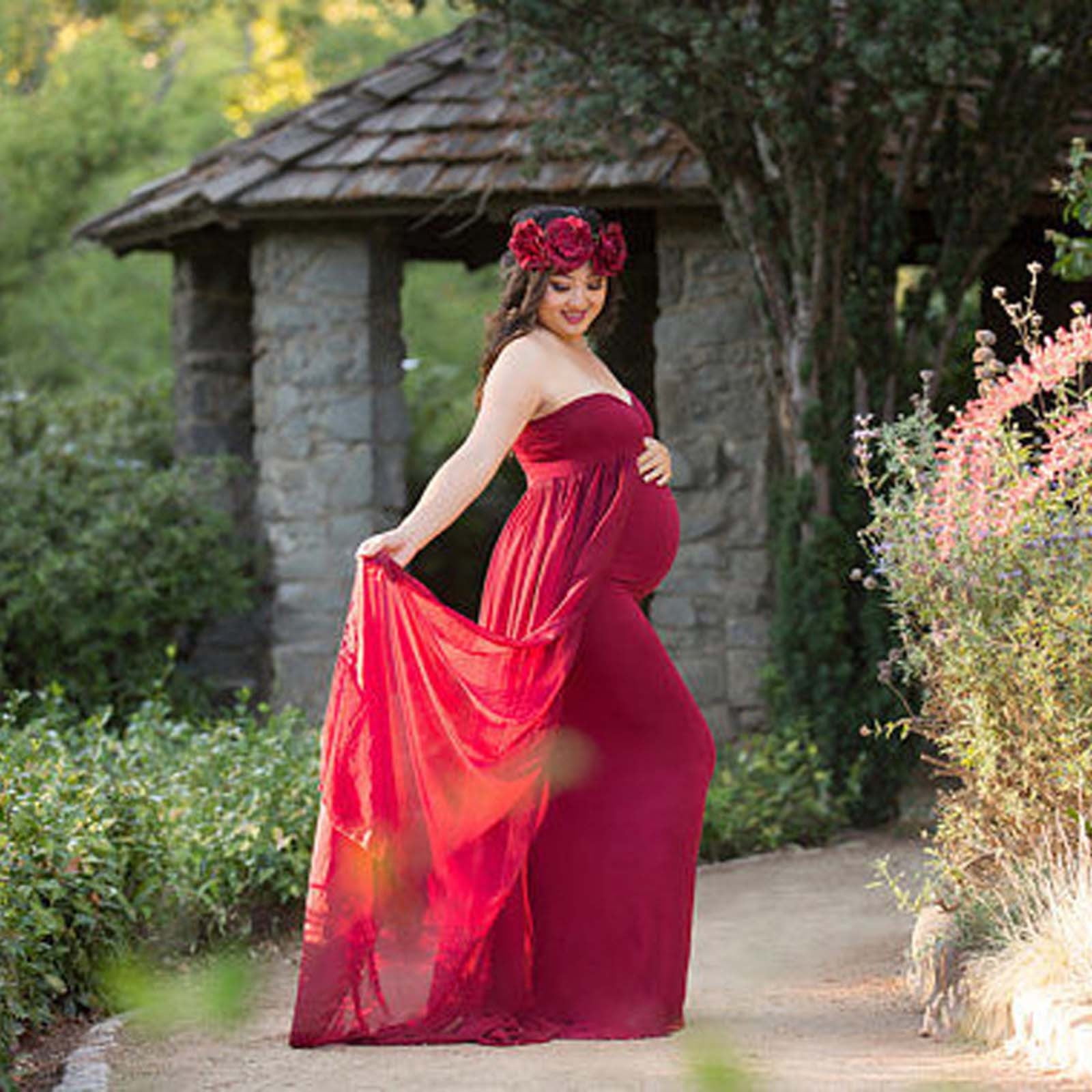 Nothing attracts attention like a red dress! ~ Outfits For Photo Shoot –  sharon rose custom