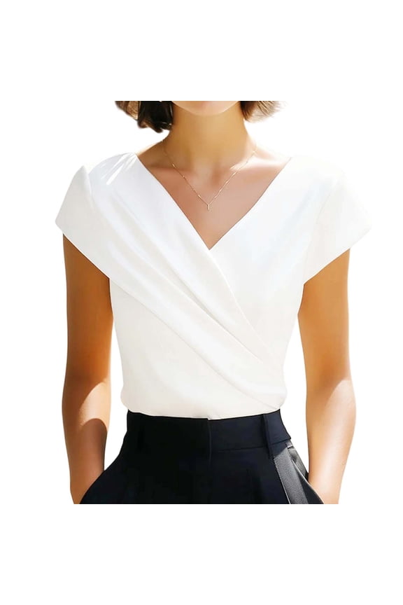 Women's Off The Shoulder Wrap Tank Top Sleeveless Tight Elegant Formal Party Going Out Tops