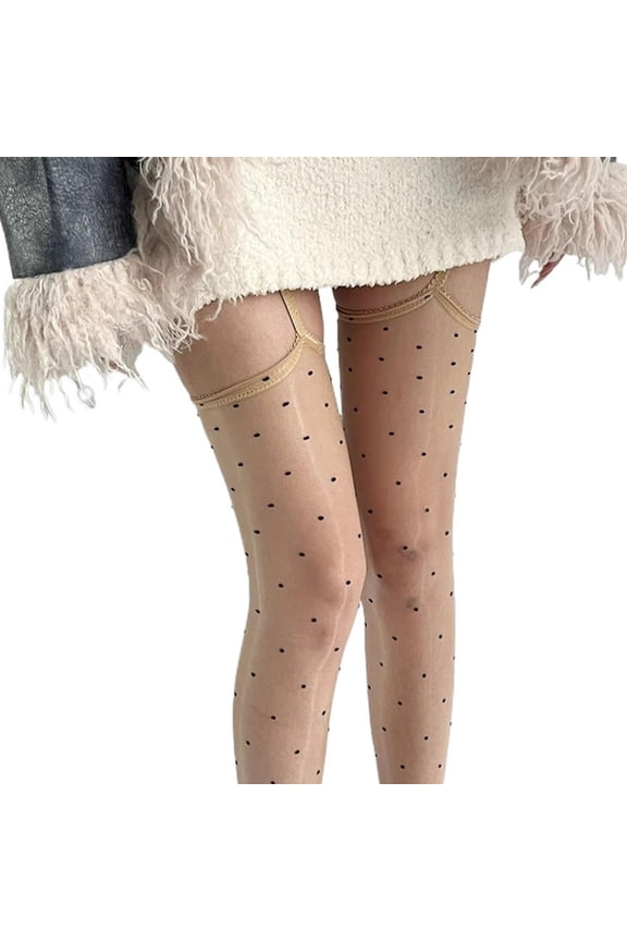 Women's Oil Glossy Pantyhose Nylon Silk Stockings Thigh High Stockings Tights Suspender Pantyhose Garter Belt Tights