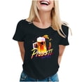 thumbnail image 1 of Women's Oktoberfest Printed Solid Color T Shirt Short Sleeve 72243 Top Women's Shirt Running Shirts Women Jr Fall Fashion Ladies T Shirts for Women Active Top Pack Women Women Athletic Shirt Woman, 1 of 3