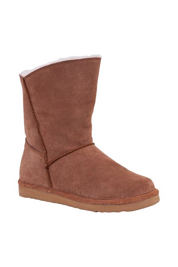 Women's Old Friend Slip-On Boot Chestnut Leather 6 M