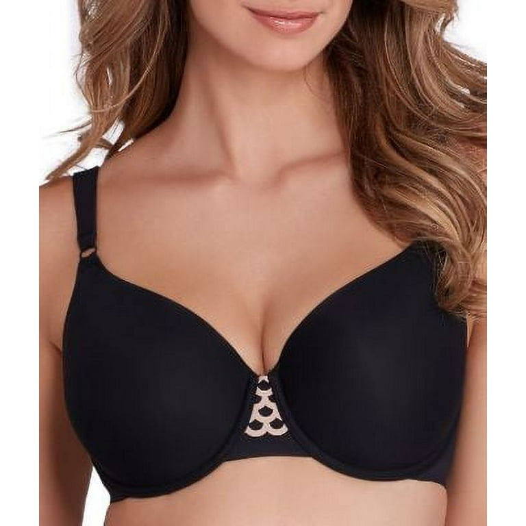 Olga by Warner s Bra To A Tee Contour Bra 35145 Women s Color Black Size 42 D