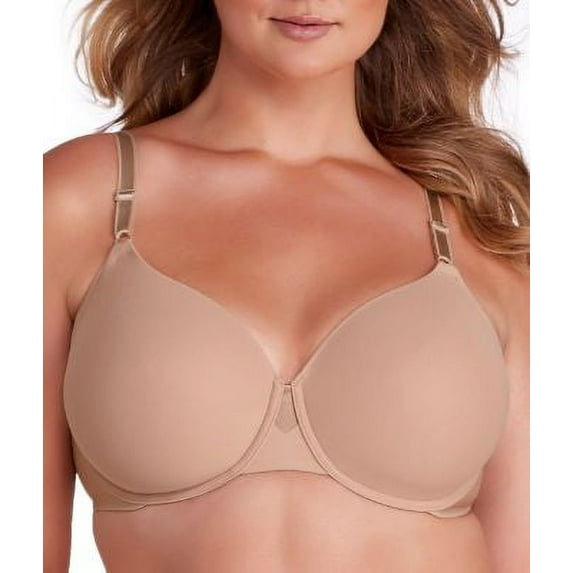 Women's Olga GB0561A No Side Effects Contour Underwire Bra (Toasted Almond 36C)