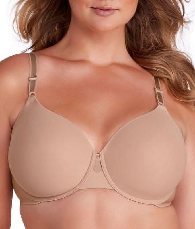 Women's Olga GB0561A No Side Effects Contour Underwire Bra (Toasted Almond  36D) 