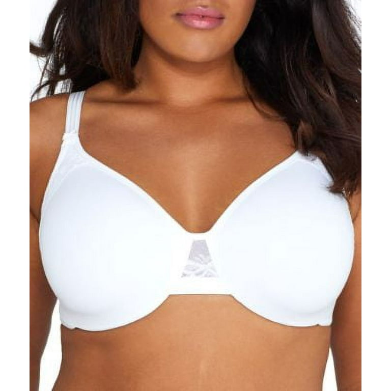 Women's Olga GI8961A Cloud 9 Underwire 2-Ply Minimizer Bra (White 40C) 