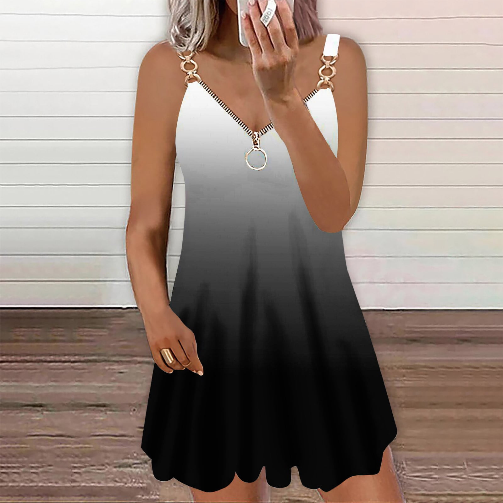 white tuxedo midi dress Melted columns tuxedo dress