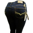 thumbnail image 1 of Women's Omega Skinny Stretch Jeans- Wonder Woman Inspired Stitch 10, 15, 1 of 1