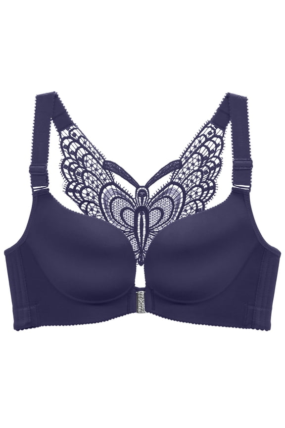 Women's One Fab Fit Underwire Demi T-Shirt Bra Convertible Comfort Support Everyday Wear Seamless Smoothing Lift