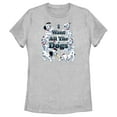 thumbnail image 1 of Women's One Hundred and One Dalmatians I Want All the Dogs Graphic Tee Athletic Heather X Large, 1 of 4