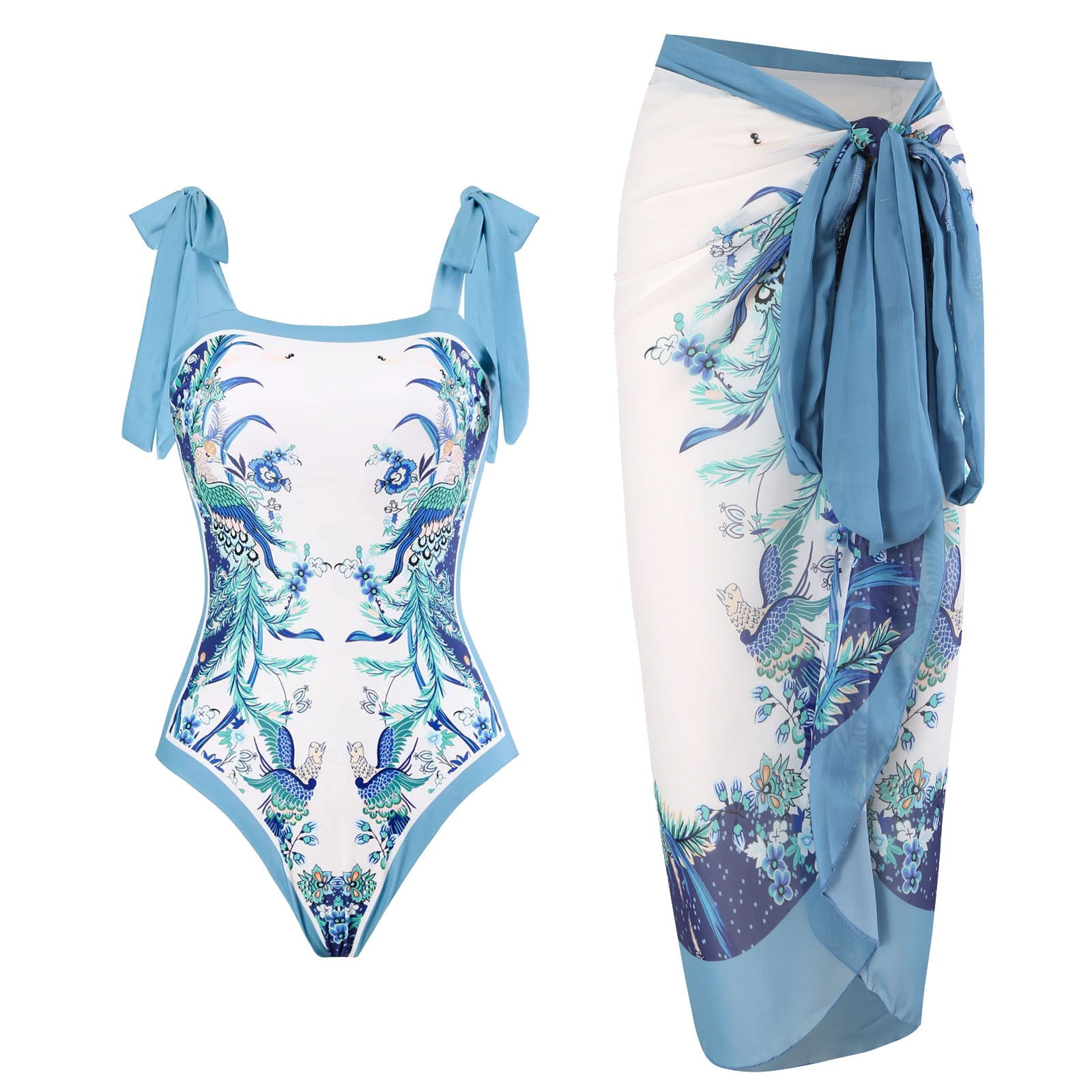 One Piece Swimsuit Sexy Vacation Beach Suit Skirt Swimsuit main image 0