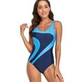 thumbnail image 1 of Atercel Women's Athletic One-Piece Swimsuit – Tummy Control Training Swimwear for Gym & Pool, 1 of 7
