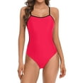 thumbnail image 1 of Women's One Piece Swimsuits Athletic Training Thin Strap Bathing Suit, 1 of 8