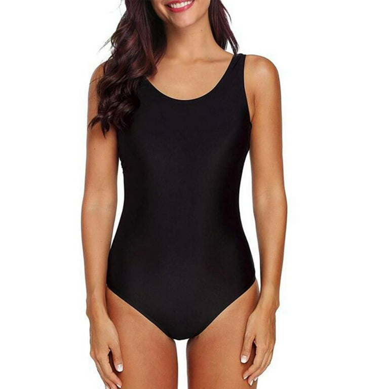 Women's One Piece Swimsuits Modest Bathing Suits Training Women Athletic  Swimwear