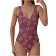 thumbnail image 1 of Women's One Piece Swimsuits Tummy Control Bathing Suits Ruffled Plus Size Swimwear 2026 Trendy, 1 of 5