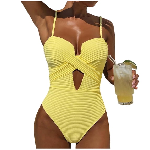 Women's One Piece Swimsuits Women's Bikinis Women's Striped Swimsuits Women's Hollowed Out Swimsuits Women's Tie-Strap Swimsuits Women's Backless Swimsuits Women's High-Cut Swimsuits Women's Bikinis