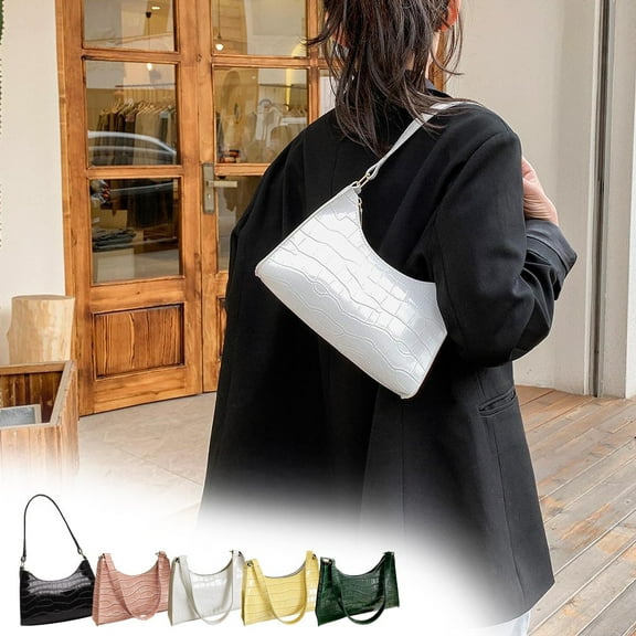 Women's One Shoulder Crossbody Bag - Genuine Leather Large Capacity Multi Compartment Purse for Daily Use, Travel, Work, Gift