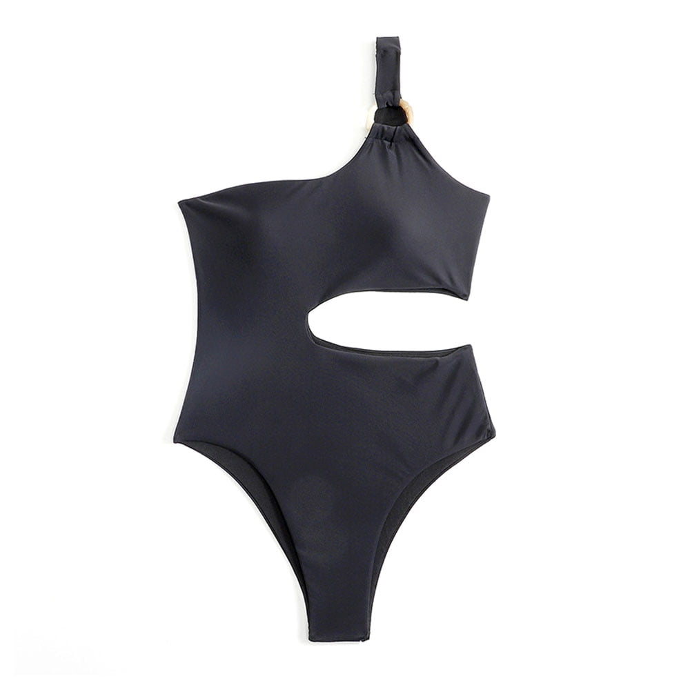 Noire Swimwear cut-out swimsuit - White
