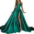 thumbnail image 1 of Women's One Shoulder Sequin Prom Dresses Long Evening Gown Womens Dresses Evening Gowns Long Formal Dresses Corset Dress Slit Fall Dress plus Size Floor Length Formal Dress plus Size Formal Dress, 1 of 3