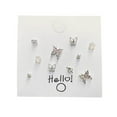 thumbnail image 1 of Women's One Week Earring Set Clearance, 1 of 8