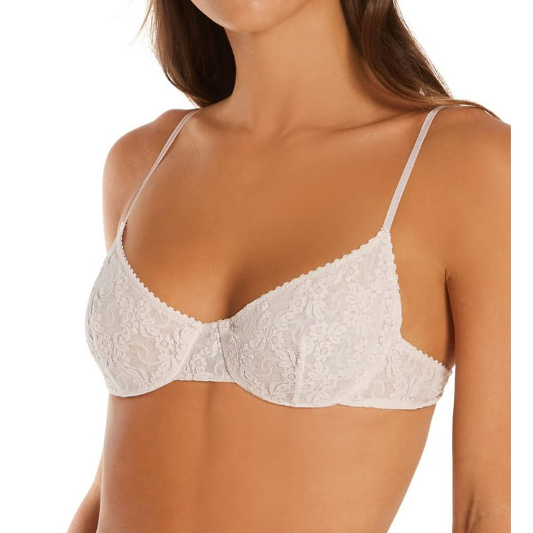 Women's Only Hearts 1317 Stretch Lace Intimates Underwire Bra (Tinted L)