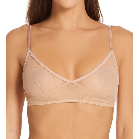 Women's Only Hearts 1417A Whisper Retro Bralette (Buff S)