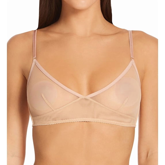 Women's Only Hearts 1417A Whisper Retro Bralette (Buff S)